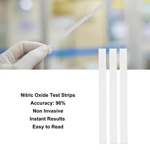 Nitric Oxide Test Strips, 25 Strips Body Nitric Oxide Flow Nitric Oxide Test Strips Results Highly Accurate for Health Care