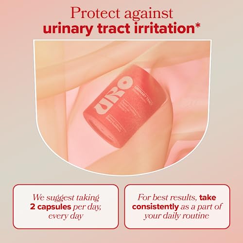 URO Urinary Tract Health Supplement for Women, 60 Count (Pack of 1) - Urinary Support O Positiv