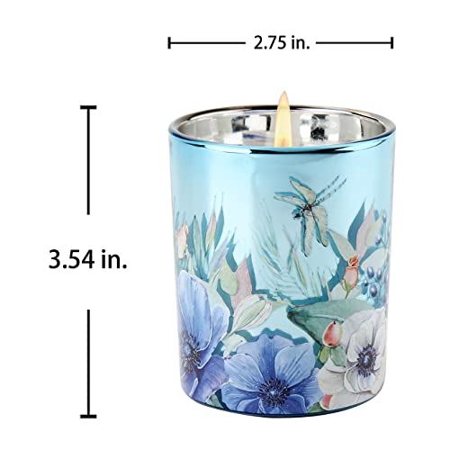 Grapefruit & Kiwi Scented Candles for Home Aromatherapy Candle Gifts for Women, Long Lasting Glass Briful