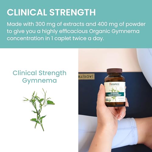 Himalaya Organic Gymnema Herbal Supplement for Weight Management, USDA Certified Himalaya