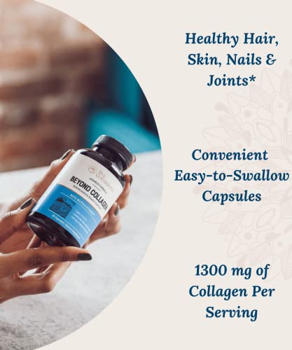 Live Conscious Beyond Collagen Multi Collagen Capsules - Types I, II, III, V & X Live Conscious