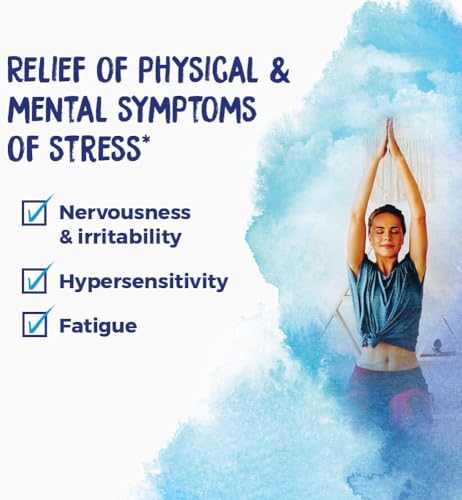 Boiron StressCalm for Relief of Stress, Anxiousness, Nervousness, Irritability, and Fatigue - 60 Count Boiron