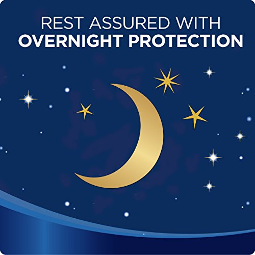 Always Ultra Thin Size 4 Overnight Pads With Wings Unscented, 14 Count (3700030165) Always