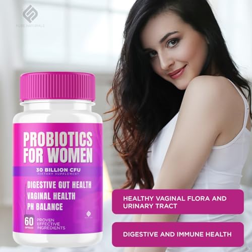 Probiotics for Women Vaginal Probiotic PH Balance Pills for Digestive Enzymes Health Fuze Naturals