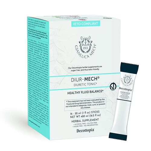 Gianluca Mech - Keto Compliant Diuretic Tonic with Drainage Function of Body Liquids 