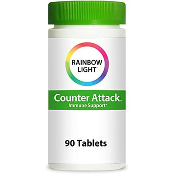 Rainbow Light Counter Attack Immune Support, Dietary Supplement Provides Immune 
