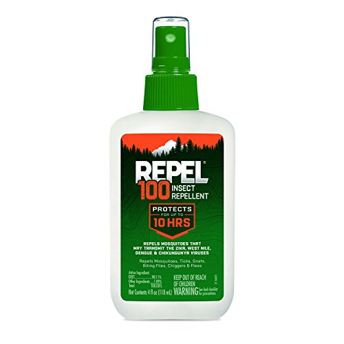 Repel 100 Insect Repellent, Pump Spray, 4-Fluid Ounces, 10-Hour Protec Repel