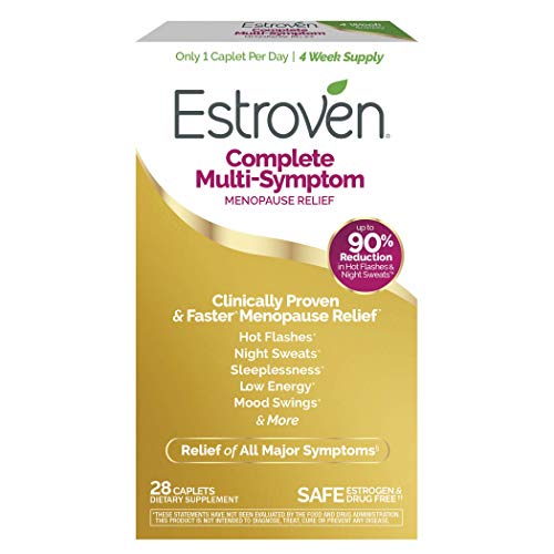 Estroven Complete Multi-Symptom Menopause Supplement for Women & Mood Boost Estroven