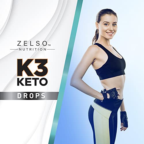 K3 Keto Drops for Weight Loss - Fat Burner & Metabolism Booster | Advanced Keto Carb 
