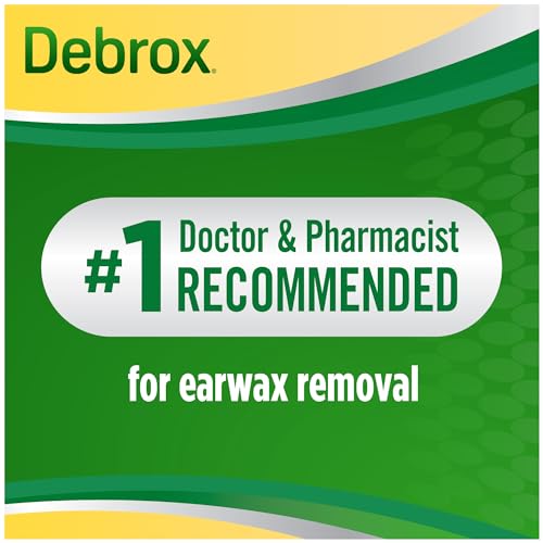 Debrox Ear Wax Removal Drops, Gentle Microfoam Ear Wax Remover, 0.5 Fl Oz Debrox
