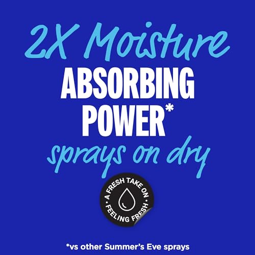 Summer's Eve, Ultimate Odor Control, Feminine Spray for Odor Protection, Talc-Free, Absorbs Moisture, 2 oz Summer's Eve