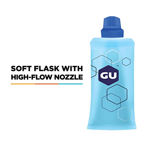 GU Energy Refillable Flask for Sports Nutrition Energy Gel, 5.5-Ounce