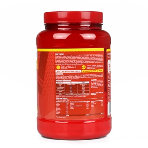LFC Whey Protein Powder Dutch Chocolate Flavour 908g 15.5g Naturally-Occurring BCAAs