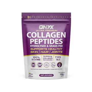 Premium Collagen Powder (Type I, III) Hydrolysed Bovine Collagen Peptides Powder - Halal Certified