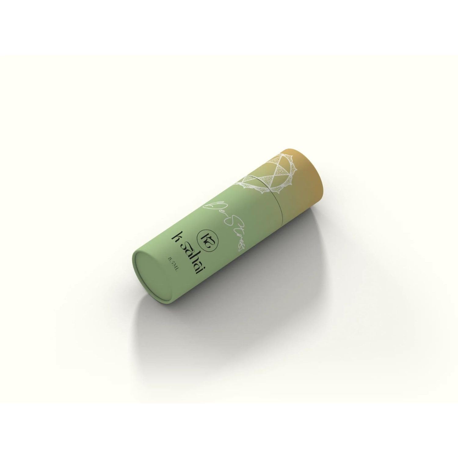 KSAHAI De-Stress Essential Oil Roll-On [8ml] Organic Jojoba, Lavender, Ylang-Ylang Oil KSAHAI