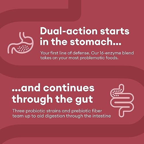 Physician's CHOICE Digestive Enzymes - Multi Enzymes, Organic Prebiotics & Probiotics Physician's CHOICE