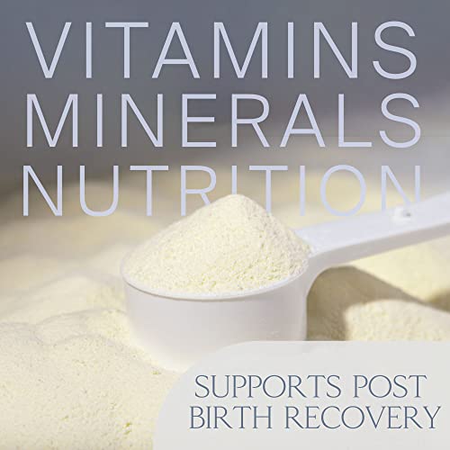 LUV&LIFE Postpartum Vitamin Supplement Powder Vanilla Flavored Has Postnatal Multivitamins LUV&LIFE