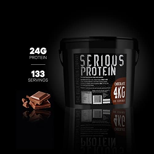 The Bulk Protein Company – SERIOUS PROTEIN – Protein Powder – 4kg – Low Carb The Bulk Protein Company