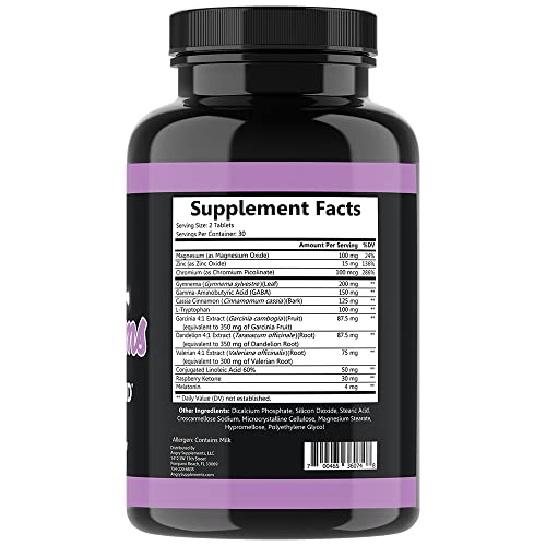 Angry Supplements Skinny Dreams, Night Time for Restful Sleep All-Natural Weight Loss Angry Supplements
