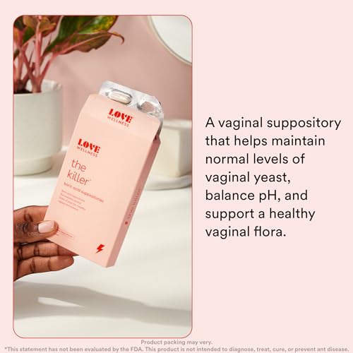 Love Wellness Womens Vaginal Suppository Duo, The Killer & Flora Power Love Wellness