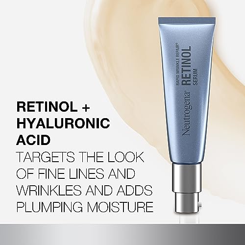 Neutrogena Rapid Wrinkle Repair Retinol Anti-Wrinkle Face Serum with Hyaluronic Neutrogena