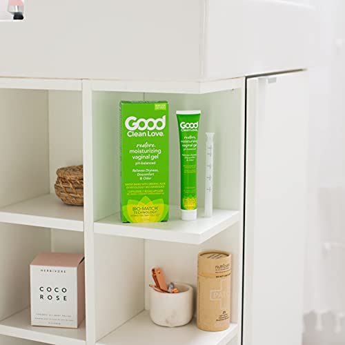 Good Clean Love Restore Moisturizing Vaginal Gel, pH-Balanced, Water-Based with Aloe Vera & Lactic Acid Good Clean Love
