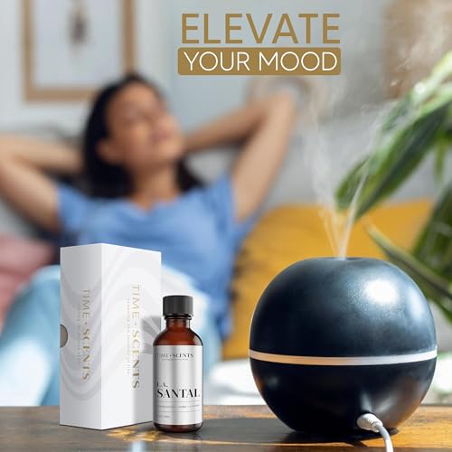 Essential Oil Blend Diffuser Oil – Santal Essential Oil, Hotel Inspired Home fragrance oil for diffuser Time Scents