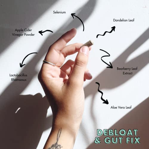 BLESSED Booster De-Bloat & Gut Fix - Daily De-Bloat & Gut Health for Belly Bloat Relief 
