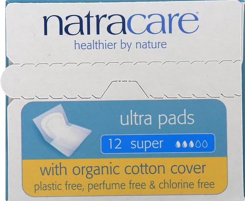 Natracare Pads Ultra Super Wings, 12 ct NATRACARE