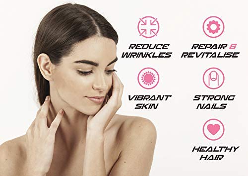 Collagen Supplements for Women - Marine Collagen Capsules - High Strength Skin, Hair Freak Athletics