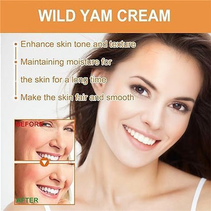 Wild Yam Cream, Annas Wild Yam Cream Organic for Women Promoting Perimenopause & Menopause