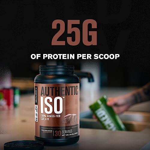 Jacked Factory Authentic ISO Grass Fed Whey Protein Isolate Powder - Low Carb Jacked Factory