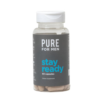 Pure for Men Original Cleanliness Stay Ready Fiber Supplement | Helps Promote 
