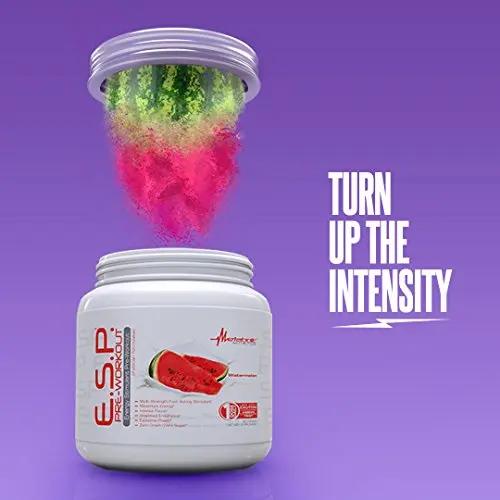 Metabolic Nutrition | ESP - Stimulating Pre Workout, Pre Intra Workout Supplement | Energy Metabolic Nutrition