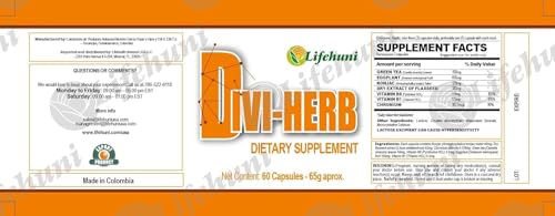 divi-her dietary (2 pack) divi her 65 supplement divi her 60 gr divi her RUUFE