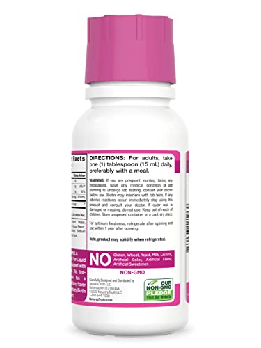 Nature's Truth Liquid Collagen | 8 oz | Non-GMO, Gluten Free Supplement | Natural Berry Nature's Truth