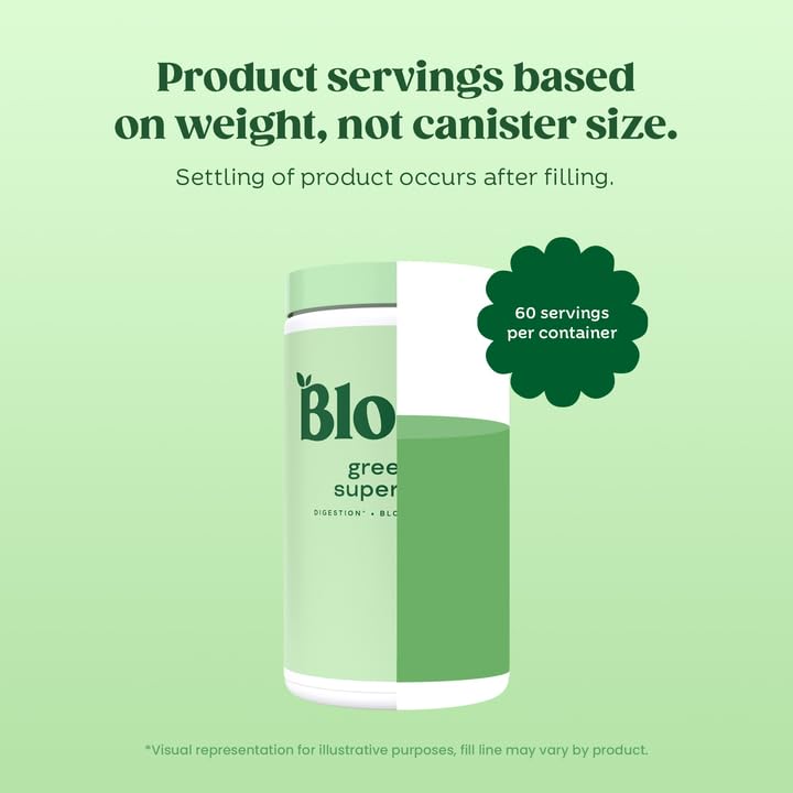 Bloom Nutrition Super Greens Powder Smoothie & Juice Mix - Probiotics for Digestive Bloom Nutrition