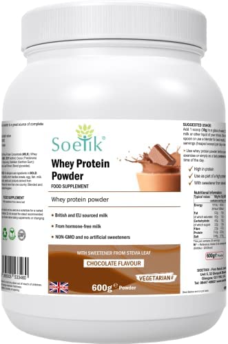 Soetik Whey Protein Powder (Chocolate Flavour) 600g Success