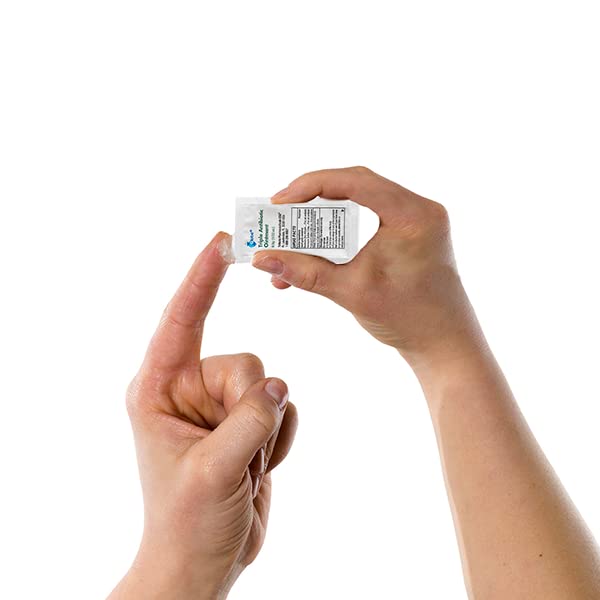 Globe (144 Packets) Triple Antibiotic Ointment 0.9g, Single Packet, First Aid Ointment Globe