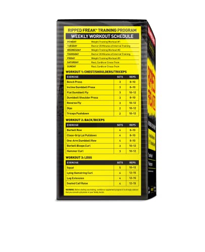 Pharmafreak Ripped Freak 2.0 - Hybrid Weight Loss Supplement - USA - 60ct (Bottle Only) Pharmafreak