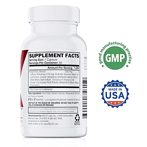 SKALD Thermogenic Fat Burner - Weight Loss, Appetite Control, Energy & Respiratory Support BELDT Labs