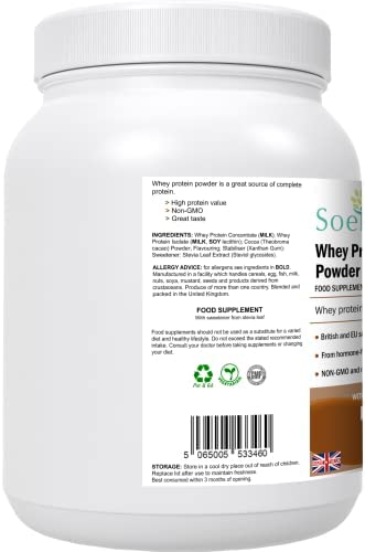 Soetik Whey Protein Powder (Chocolate Flavour) 600g