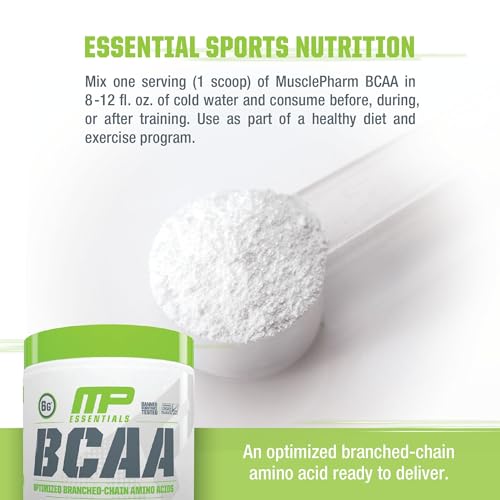 MusclePharm Essentials BCAA, Fruit Punch - 30 Servings Muscle Pharm