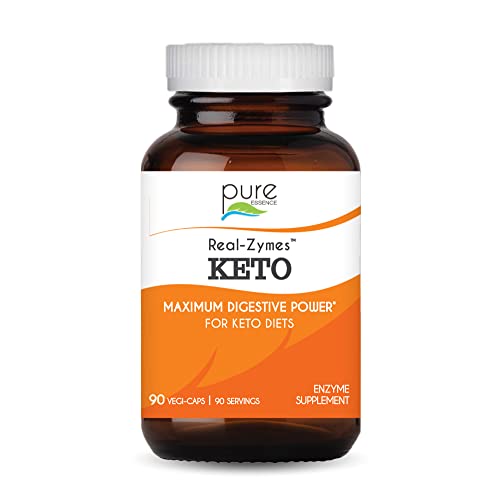 Real-Zymes™ KETO Digestive Enzymes Supplement with Probiotics for Better Digestion 