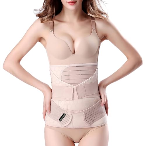 ChongErfei 3 in 1 Postpartum Support - Recovery Belly/waist/pelvis Belt Shapewear Slimming