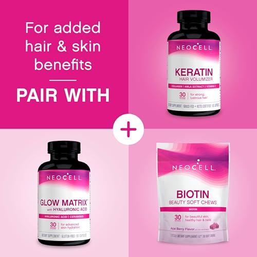 NeoCell Super Collagen Plus With Vitamin C and Hyaluronic Acid, For Skin Hydration NeoCell