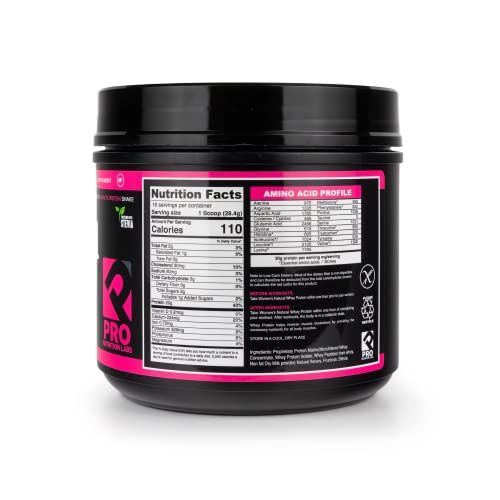 PRO NUTRITION LABS Whey Protein Vanilla Powder for Women - Supports Lean Muscle PRO NUTRITION LABS