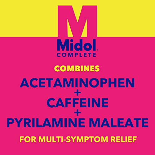 Midol Complete, Menstrual Period Symptoms Relief Including Premenstrual Cramps Midol