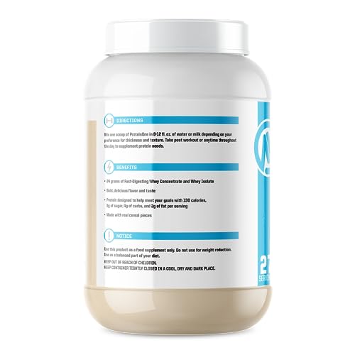 NutraOne ProteinOne Whey Protein Promote Recovery and Build Muscle with a Protein NutraOne
