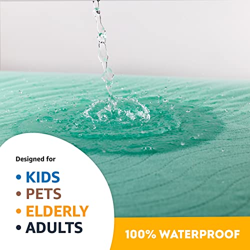 IMPROVIA® Washable Underpads, 34" x 36" (Pack of 6) - Heavy Absorben IMPROVIA